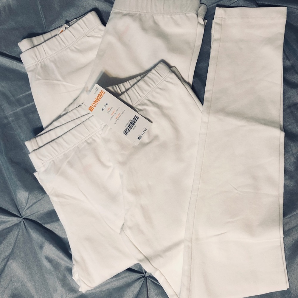 Kid Girl Leggings (4 pairs total)